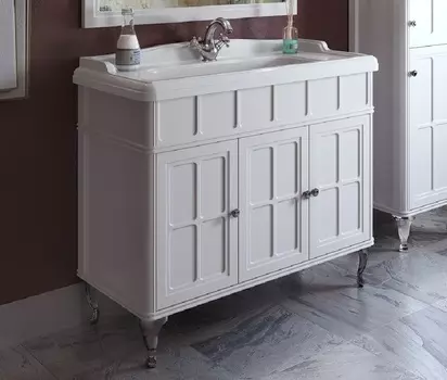 Тумба с раковиной Caprigo Borgo 120 bianco-grigio