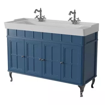 Тумба с раковиной Caprigo Borgo 120 с дверками синий