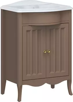 Тумба с раковиной Caprigo Marsel 60 шоколад