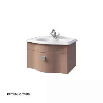 Тумба с раковиной Caprigo Nokturn 70 1311-TP019 капучино
