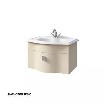 Тумба с раковиной Caprigo Nokturn 70 1311-TP800 магнолия