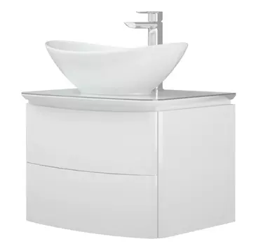 Тумба с раковиной Corozo Огайо 60 Z2 белый