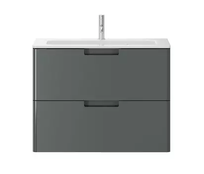 Тумба с раковиной Creto Bravo Gray 80