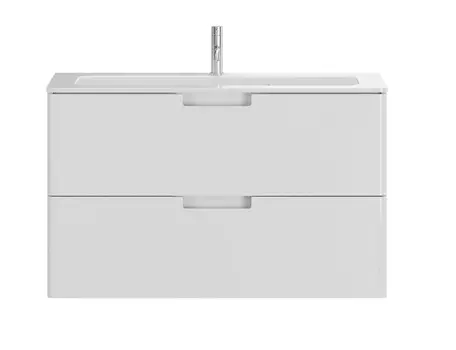 Тумба с раковиной Creto Bravo White 100