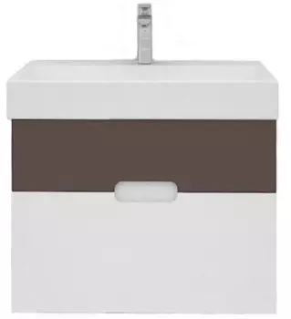 Тумба с раковиной Creto Malibu 60 chocolate soft