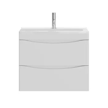 Тумба с раковиной Creto Oro 21-W60 подвесная