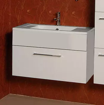 Тумба с раковиной De Aqua Кубика 80