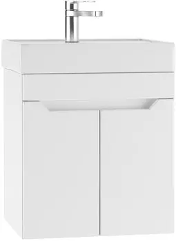 Тумба с раковиной DIWO Архангельск 50 подвесная, белая