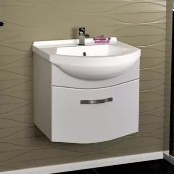 Тумба с раковиной Dreja.eco Alfa 55