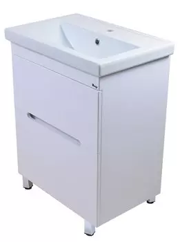 Тумба с раковиной Emmy Вита 70 2 ящика, с раковиной Фостер