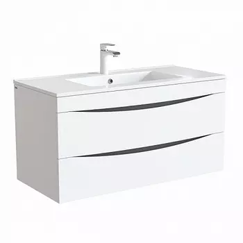 Тумба с раковиной Iddis Cloud 100