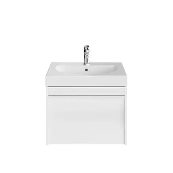 Тумба с раковиной Kerama Marazzi Modula 60 подвесная, белый глянцевый