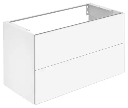 Тумба с раковиной Keuco Plan 32973300000 100 см подвесная белый (Plan 32970311001 100 см)