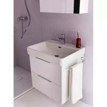 Тумба с раковиной Laufen Base 70 подвесная с двумя ящиками