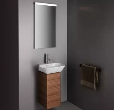 Тумба с раковиной Laufen Ino 45 R темный орех