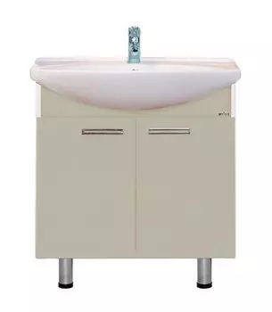 Тумба с раковиной Misty Джулия 85 бежевая Beidge