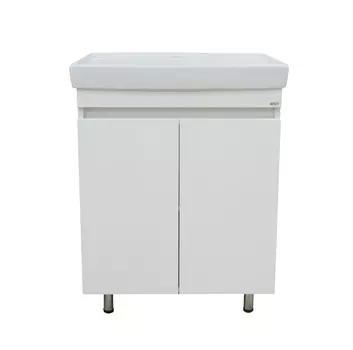 Тумба с раковиной Misty Енисей 60 с дверками