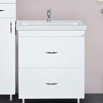 Тумба с раковиной Misty Фостер 60 с 2 ящиками