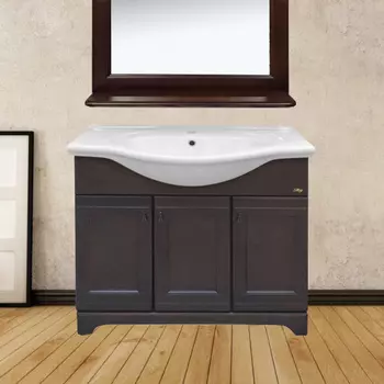 Тумба с раковиной Misty Рим 105 орех