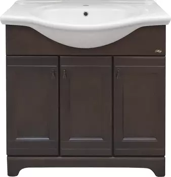 Тумба с раковиной Misty Рим 85 орех