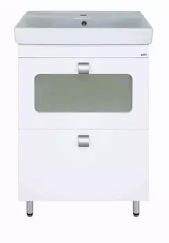 Тумба с раковиной Misty Урал 60 2 ящика