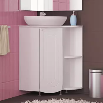 Тумба с раковиной Mixline Корнер R