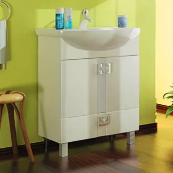 Тумба с раковиной Mixline Квадро 1 65