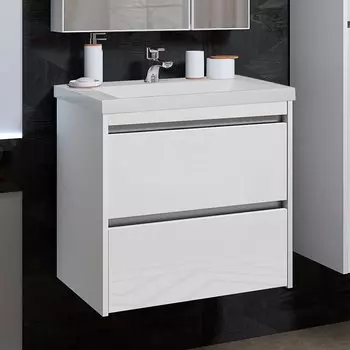 Тумба с раковиной Opadiris Фреш 60 подвесная, белая