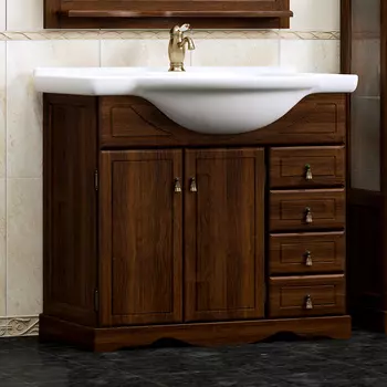 Тумба с раковиной Opadiris Клио 85 орех