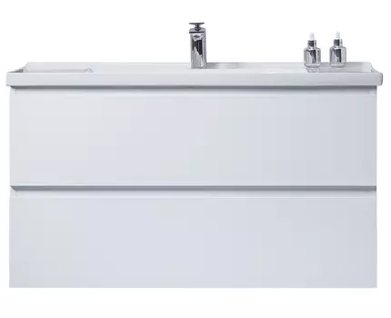 Тумба с раковиной Orans 100 белый глянец