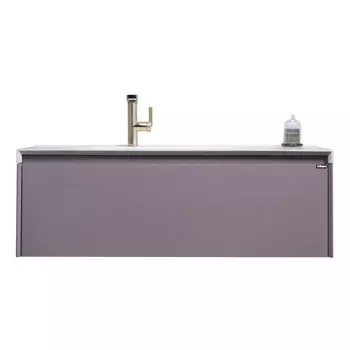 Тумба с раковиной Orans BC-4060-1200L 120 подвесная, лиловый матовый