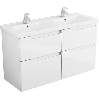 Тумба с раковиной Owl 1975 Hella stor 120 белая