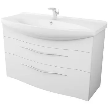 Тумба с раковиной Owl 1975 Vessla stor 105 белая