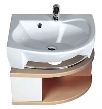 Тумба с раковиной Ravak Rosa береза/белая L