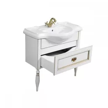 Тумба с раковиной Roca America Evolution ZRU9302960 85 см, дуб молочный