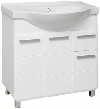 Тумба с раковиной Runo Эрика 80