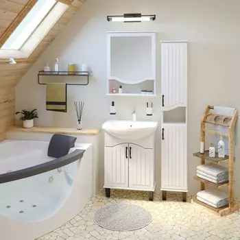 Тумба с раковиной Runo Марсель 60 напольная