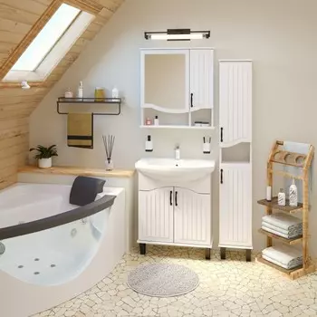 Тумба с раковиной Runo Марсель 70 напольная