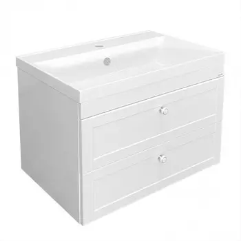 Тумба с раковиной Runo Мерида 70 подвесная