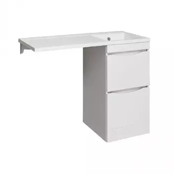 Тумба с раковиной Runo Орион 45 под стиральную машину L