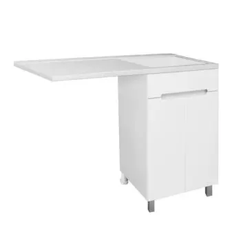 Тумба с раковиной Runo Парма 60 напольная, под стиральную машину