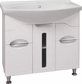 Тумба с раковиной Runo Толедо 85