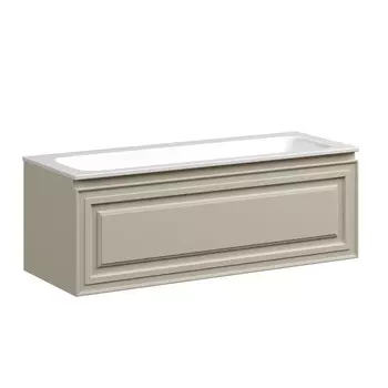 Тумба с раковиной Sancos Very 120 подвесная, Beige Soft