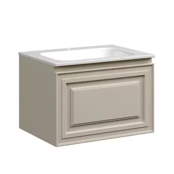 Тумба с раковиной Sancos Very 60 подвесная, Beige Soft