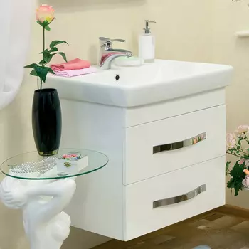 Тумба с раковиной Sanflor Одри 80 подвесная