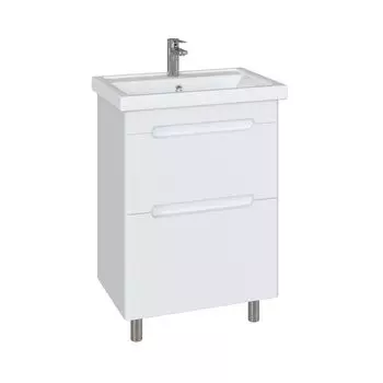 Тумба с раковиной SanStar Адель 50 напольная (раковина Фостер 50)