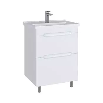 Тумба с раковиной SanStar Адель 60 напольная (раковина Фест 60)