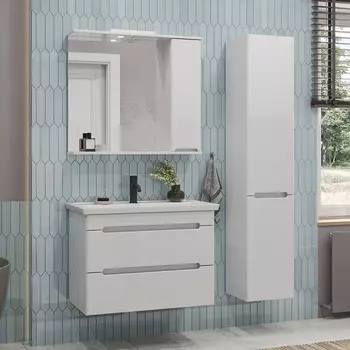 Тумба с раковиной Sanstar Адель 80 подвесная