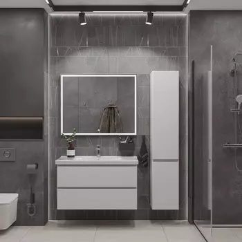 Тумба с раковиной Sanstar Arista 100 подвесная