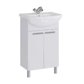 Тумба с раковиной SanStar Аура 50 напольная (раковина Элегия 50)